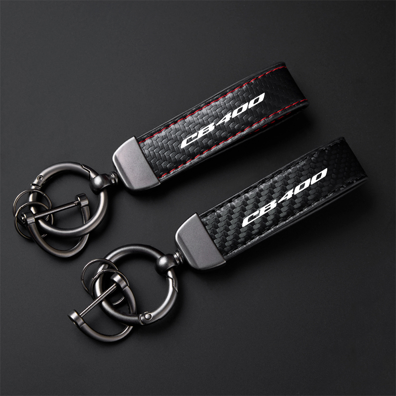 Motorcycle Chain - 가죽 오토바이 키체인 말굽 버클 쥬얼리
