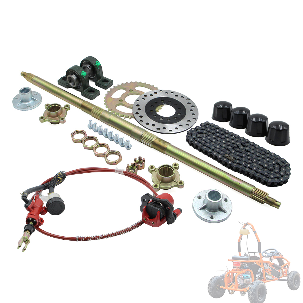 고카트 740mm 리어 액슬 완전 조립품 (428 체인 - 428 Chain 리뷰 및 가격