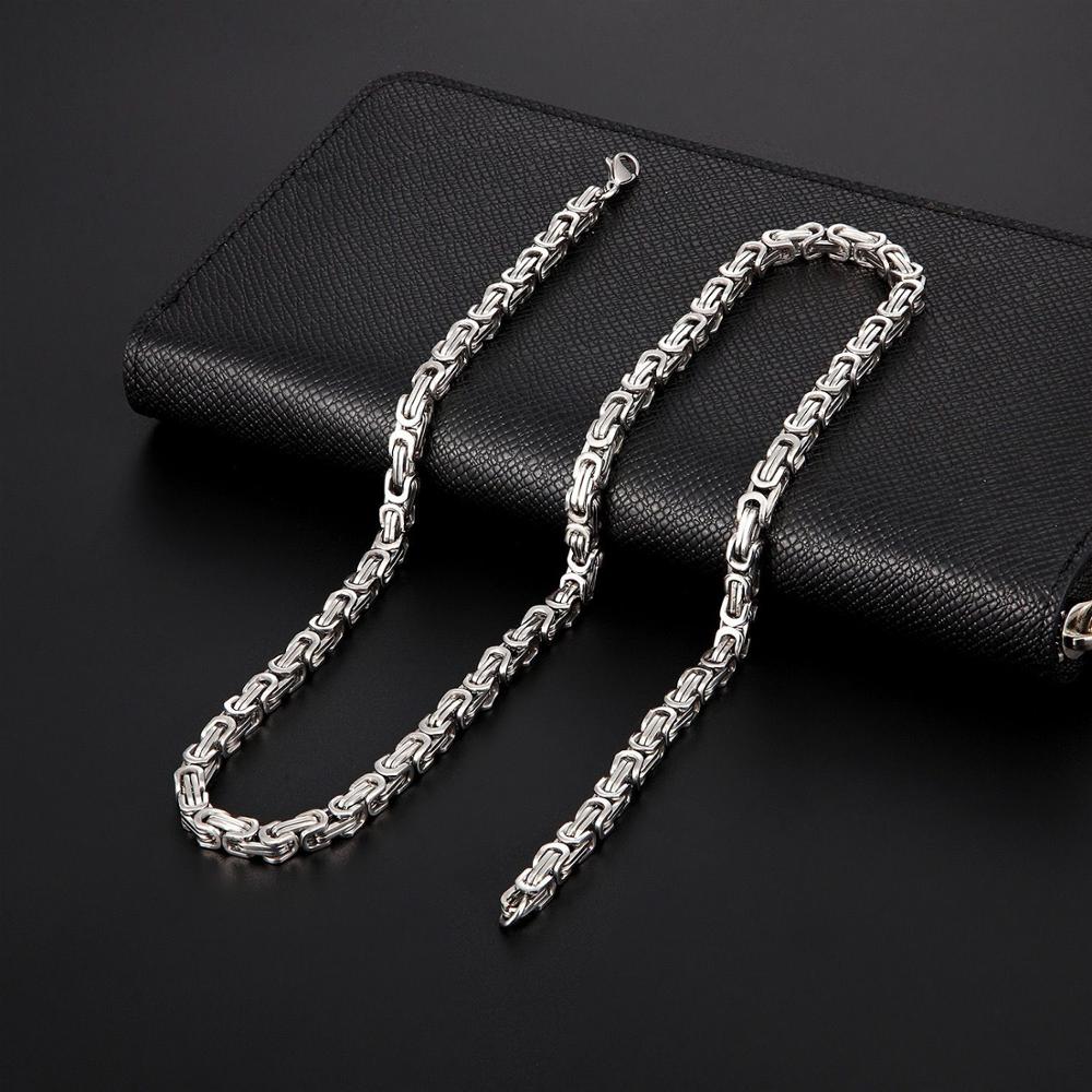 남성용 티타늄 스틸 비잔티움 목걸이, 페이드 골드, 화 - Xcm Chain 리뷰 및 가격