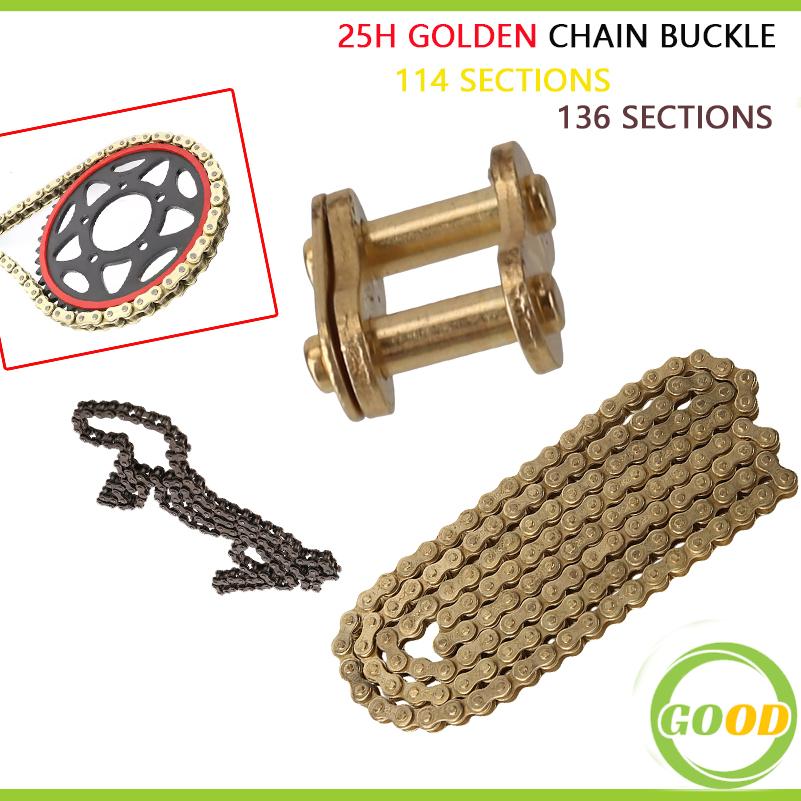25H 114 골드 체인, 25H 136 블랙 체인,  - Bike Chain 리뷰 및 가격
