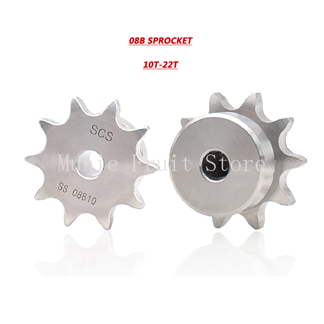 08B 스프로킷 10-22 톱니 12.7mm 피치, 3 - Ansi Chain 리뷰 및 가격