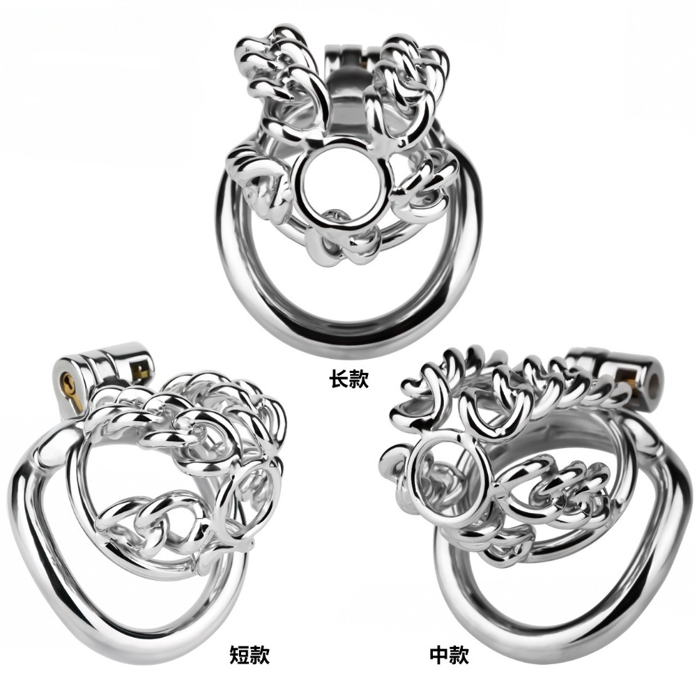 새로운 금속 철제 체인 정조대 음경 금욕 기구 정조대  - Steel Chain 리뷰 및 가격