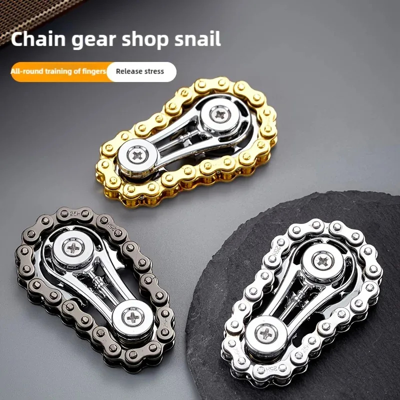 스프로킷 플라이휠 핑거팁 자이로 피젯 스피너 안티스트레 - Chain Sprocket Set 리뷰 및 가격