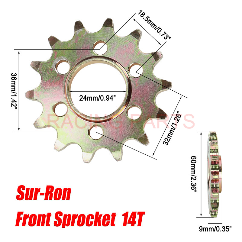 오토바이 액세서리 Surron Sur Ron Sur-R - Xcm Chain 리뷰 및 가격